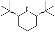 2,6-ditert-butylpiperidine 结构式