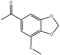 5'-Methoxy-3',4'-methylenedioxyacetophenone,66922-69-8,结构式