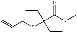66922-81-4 2-Allylthio-2-ethyl-N-methylbutyramide