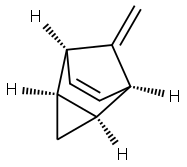 Tricyclo[3.2.1.0(2,,4)]oct-6-ene, 8-methylene-, (1alpha,2alpha,4alpha, 5alpha)-,66929-90-6,结构式