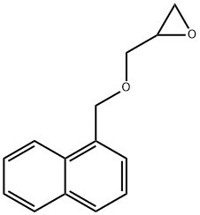 1-Naphthylmethyl glycidyl ether 结构式