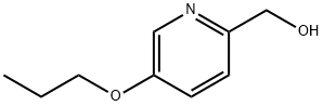 2-羟甲基-5-丙氧基吡啶, 66933-03-7, 结构式