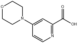 4-(4-MORPHOLINYL)-PICOLINIC ACID Structure