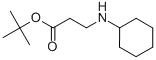 3-CYCLOHEXYLAMINO-PROPIONIC ACID TERT-BUTYL ESTER 结构式