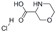モルホリン-3-カルボン酸塩酸塩 化学構造式