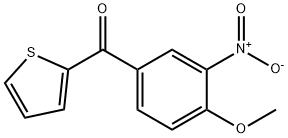 (4-Methoxy-3-nitrophenyl)-(thiophen-2-yl)methanone ,98% 化学構造式