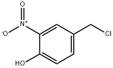 4-(CHLOROMETHYL)-2-NITROPHENOL Struktur