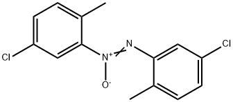 5,5'-ジクロロ-2,2'-ジメチルアゾキシベンゼン 化学構造式