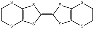 BIS(ETHYLENEDITHIO)TETRATHIAFULVALENE Struktur