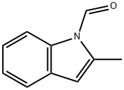 1H-Indole-1-carboxaldehyde, 2-methyl- (9CI) Struktur