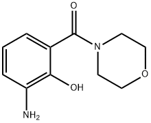 (3-amino-2-hydroxyphenyl)(morpholino)methanone Struktur