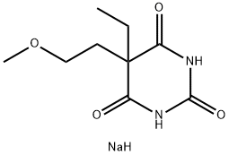 5-Ethyl-5-(2-methoxyethyl)-2-sodiooxy-4,6(1H,5H)-pyrimidinedione|