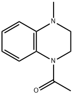 Quinoxaline, 1-acetyl-1,2,3,4-tetrahydro-4-methyl- (9CI) Structure