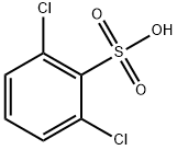 2,6-二氯苯磺酸, 6697-96-7, 结构式
