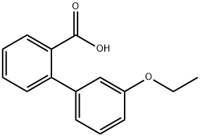 2-BIPHENYL-(3'-ETHOXY)CARBOXYLIC ACID
 Struktur