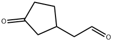 2-(3-oxocyclopentyl)acetaldehyde Structure
