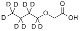 BUTOXY-D9-ACETIC ACID Structure