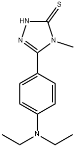 5-[4-(DIETHYLAMINO)PHENYL]-4-METHYL-4H-1,2,4-TRIAZOLE-3-THIOL