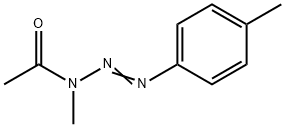 1-(4-tolyl)-3-acetyl-3-methyltriazene Structure