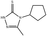 669755-14-0 4-cyclopentyl-5-methyl-4H-1,2,4-triazole-3-thiol
