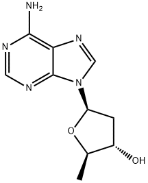 2',5'-DIDEOXYADENOSINE 结构式