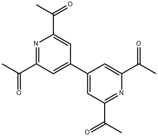 2,2',6,6'-TETRAYLTETRAACETYL-4,4'-BIPYRIDINE Struktur