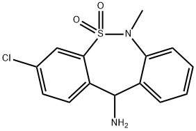 66981-75-7 3-CHLORO-6,11-DIHYDRO-5,5-DIOXO-11-AMINO-6-METHYLDIBENZO[C,F][1,2]THIAZEPINE