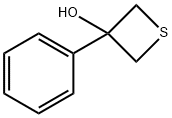 3-Phenylthietan-3-ol Structure
