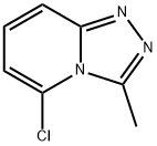 1,2,4-TRIAZOLO[4,3-A]PYRIDINE, 5-CHLORO-3-METHYL- Struktur