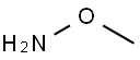 O-methylhydroxylamine Structure