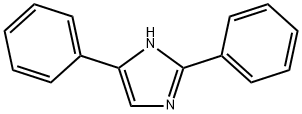 2,4-二苯基咪唑, 670-83-7, 结构式