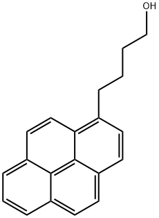 4-(1-芘基)-1-丁醇, 67000-89-9, 结构式