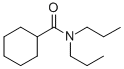 N,N-ジプロピルシクロヘキサンカルボアミド 化学構造式