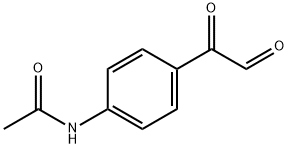 N-(4-(2-OXOACETYL)PHENYL)ACETAMIDE Struktur