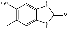 5-アミノ-6-メチルベンズイミダゾロン 化学構造式