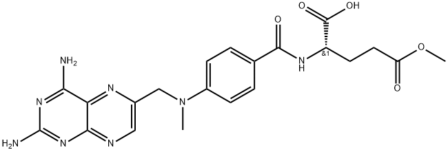 Methotrexate γ-Methyl Ester 化学構造式