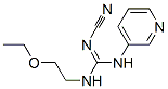 2-Cyano-1-(2-ethoxyethyl)-3-(3-pyridyl)guanidine|