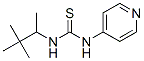 1-(4-pyridyl)-3-(1,2,2-trimethylpropyl)thiourea,67027-06-9,结构式