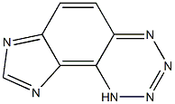 1H-Imidazo[4,5-f]benzotetrazine(9CI) Struktur