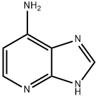 1H-イミダゾ[4,5-b]ピリジン-7-アミン 化学構造式