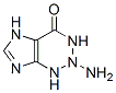 2-アミノ-1,2,3,7-テトラヒドロ-4H-イミダゾ[4,5-d][1,2,3]トリアジン-4-オン 化学構造式