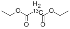 DIETHYL MALONATE-2-13C Structure