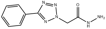 (5-PHENYL-TETRAZOL-2-YL)-ACETIC ACID HYDRAZIDE Struktur