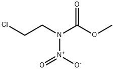 N-(2-Chloroethyl)-N-nitrocarbamic acid methyl ester Struktur