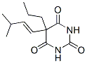 5-(3-Methyl-1-butenyl)-5-propylbarbituric acid,67051-28-9,结构式