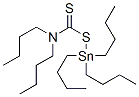 Tributyl[[(dibutylamino)thioxomethyl]thio]stannane Struktur