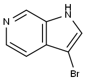 3-BROMO-1H-PYRROLO[2,3-C]PYRIDINE Struktur