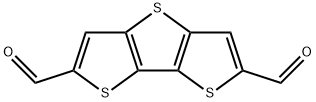 bisthieno[3,2-b:2',3'-d]thiophene-2,6-dicarbaldehyde Structure