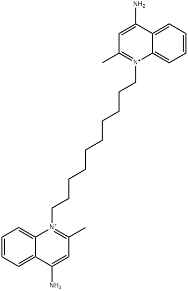 Dequaliniumchloride Structure