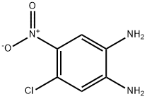 4‐クロロ‐5‐ニトロ‐O‐フェニレンジアミン 化学構造式